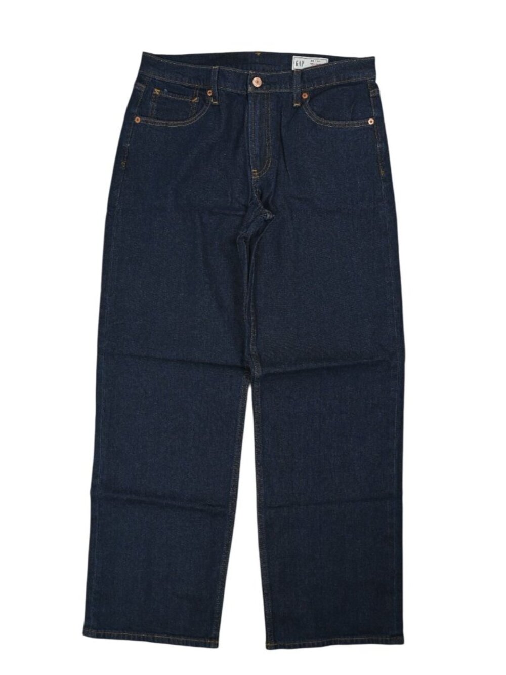 GAP Low Rise '90s Loose Jeans in Dark Blue Indigo